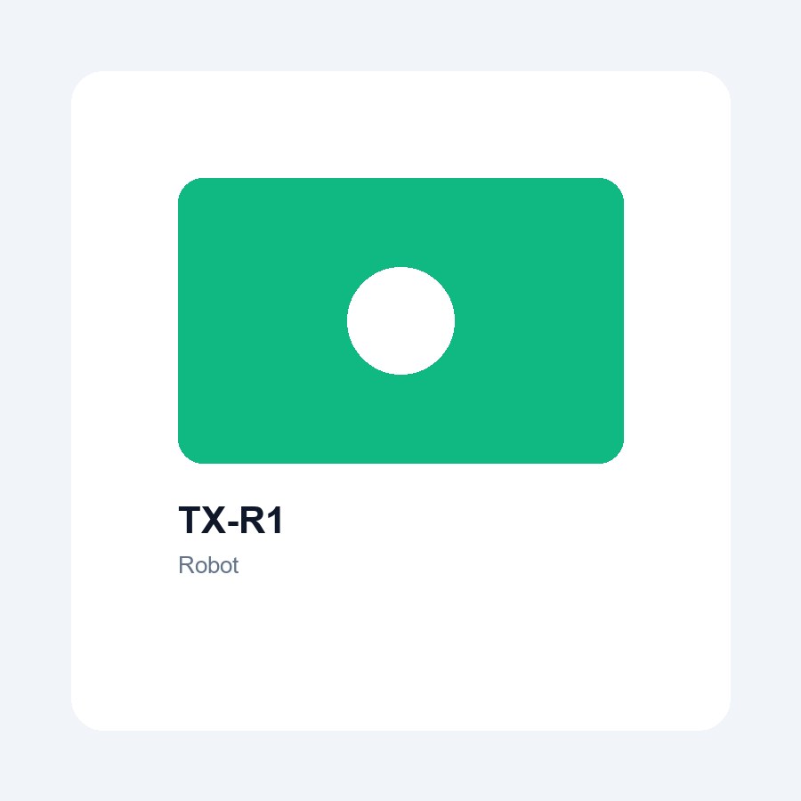TX-R1 Desktop Companion Robot